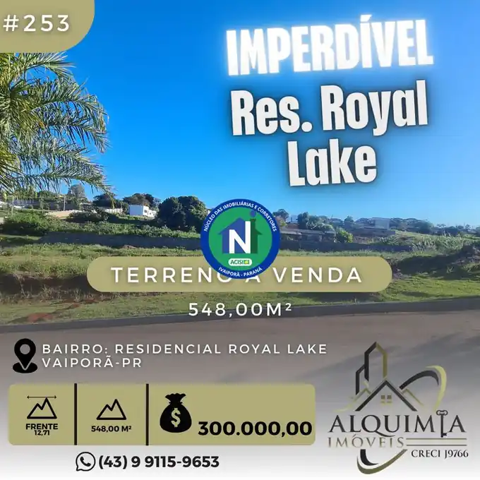 Terreno/Lote em Condomínio à Venda com 548m² — foto 2